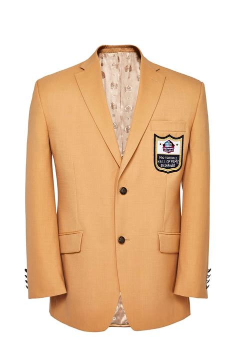 hall of fame gold jacket